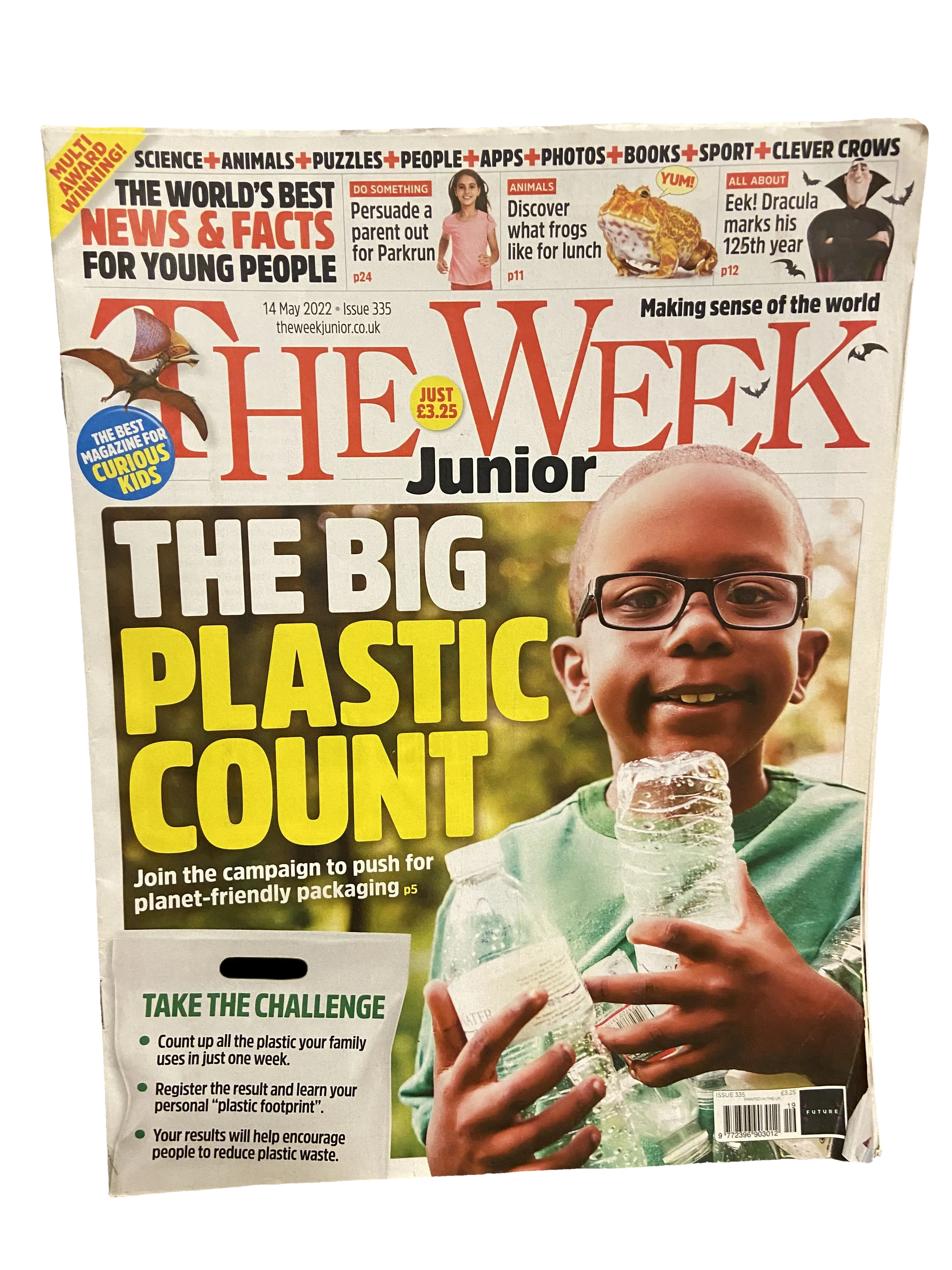 The Week Junior #335 — The Week Junior issue 335, Good condition, front cover