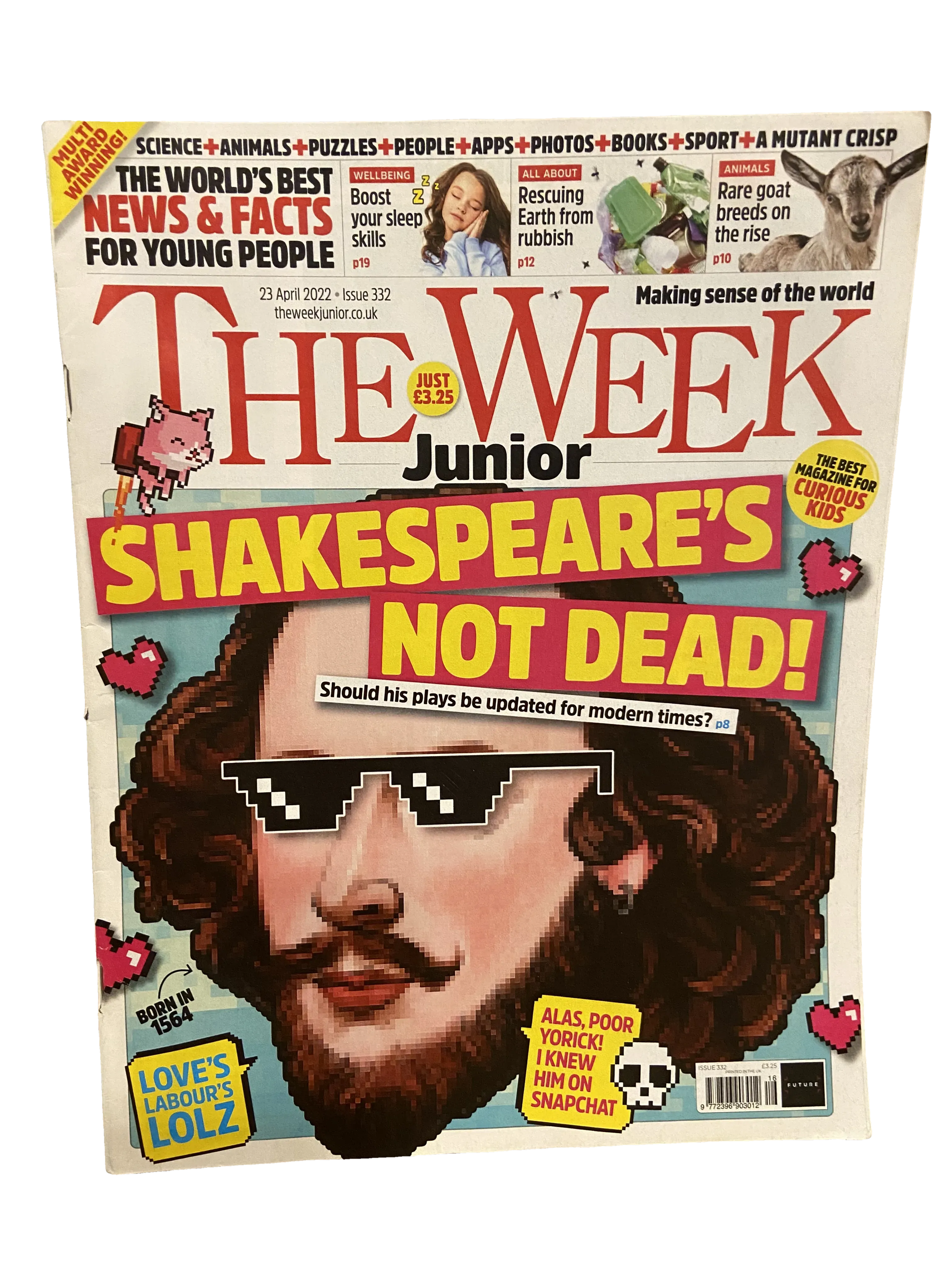 The Week Junior #332 — The Week Junior issue 332, Very Good condition, front cover