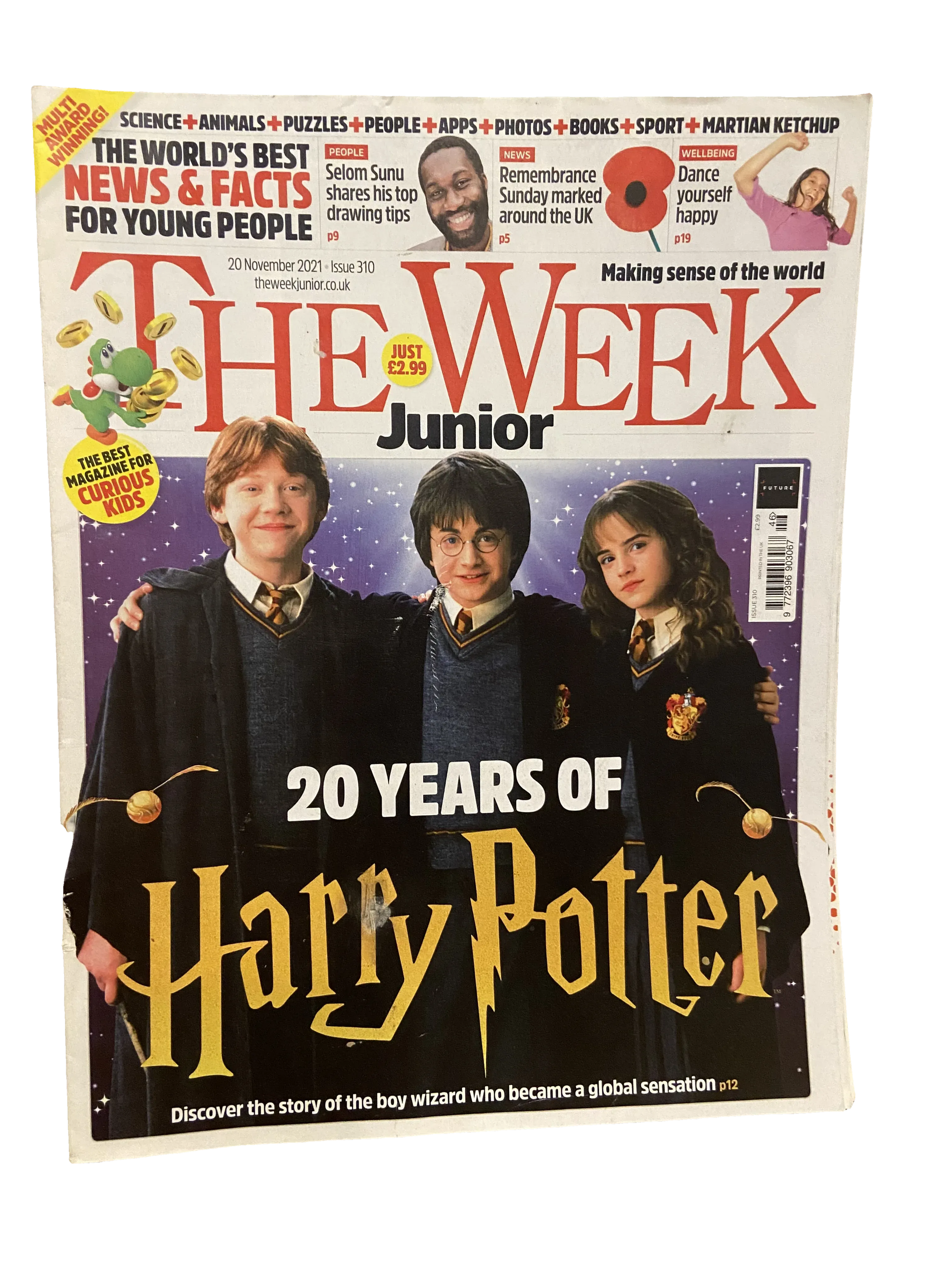 The Week Junior #310 — The Week Junior issue 310, Very Good condition, front cover