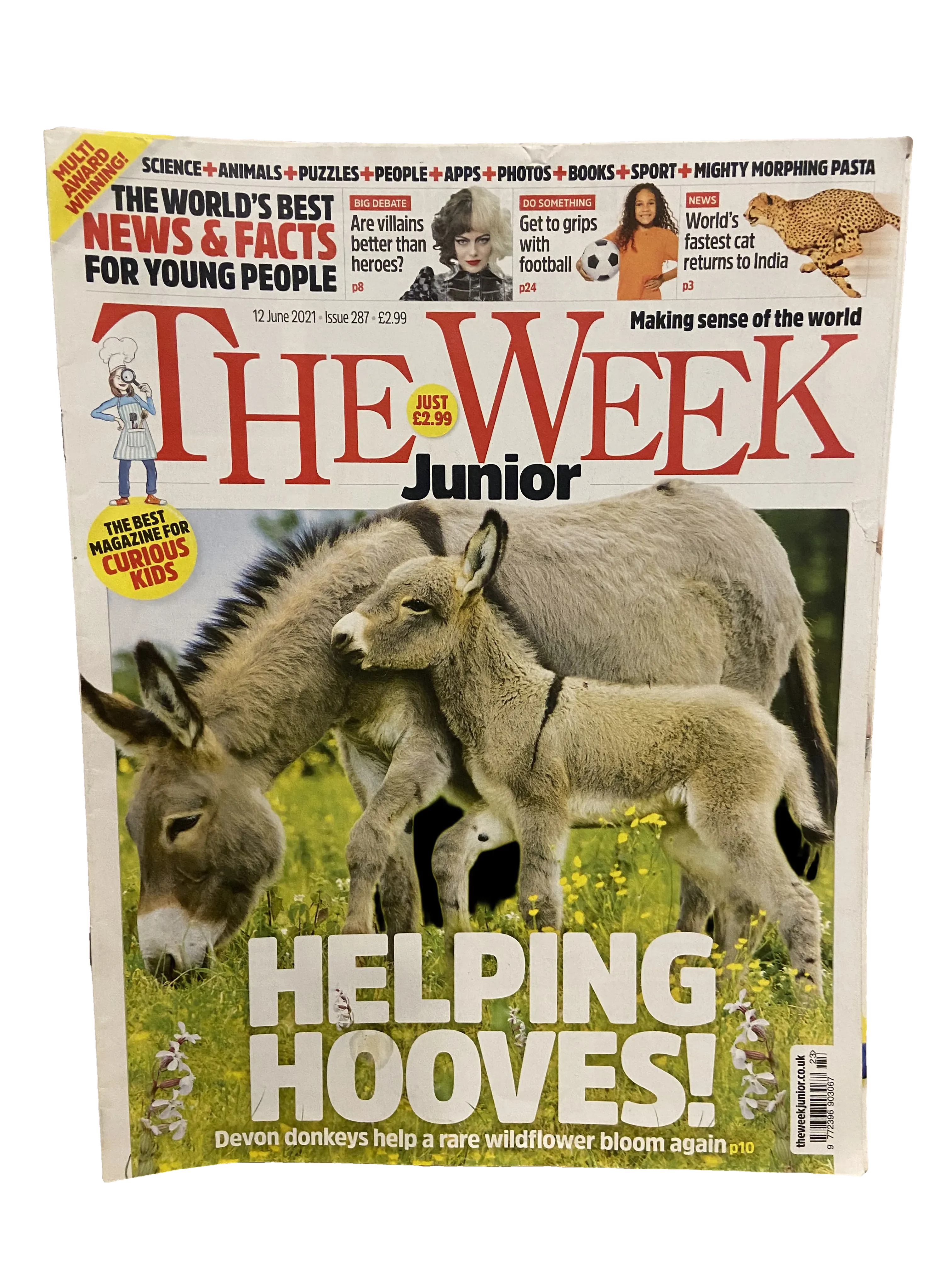 The Week Junior #287 — The Week Junior issue 287, Very Good condition, front cover