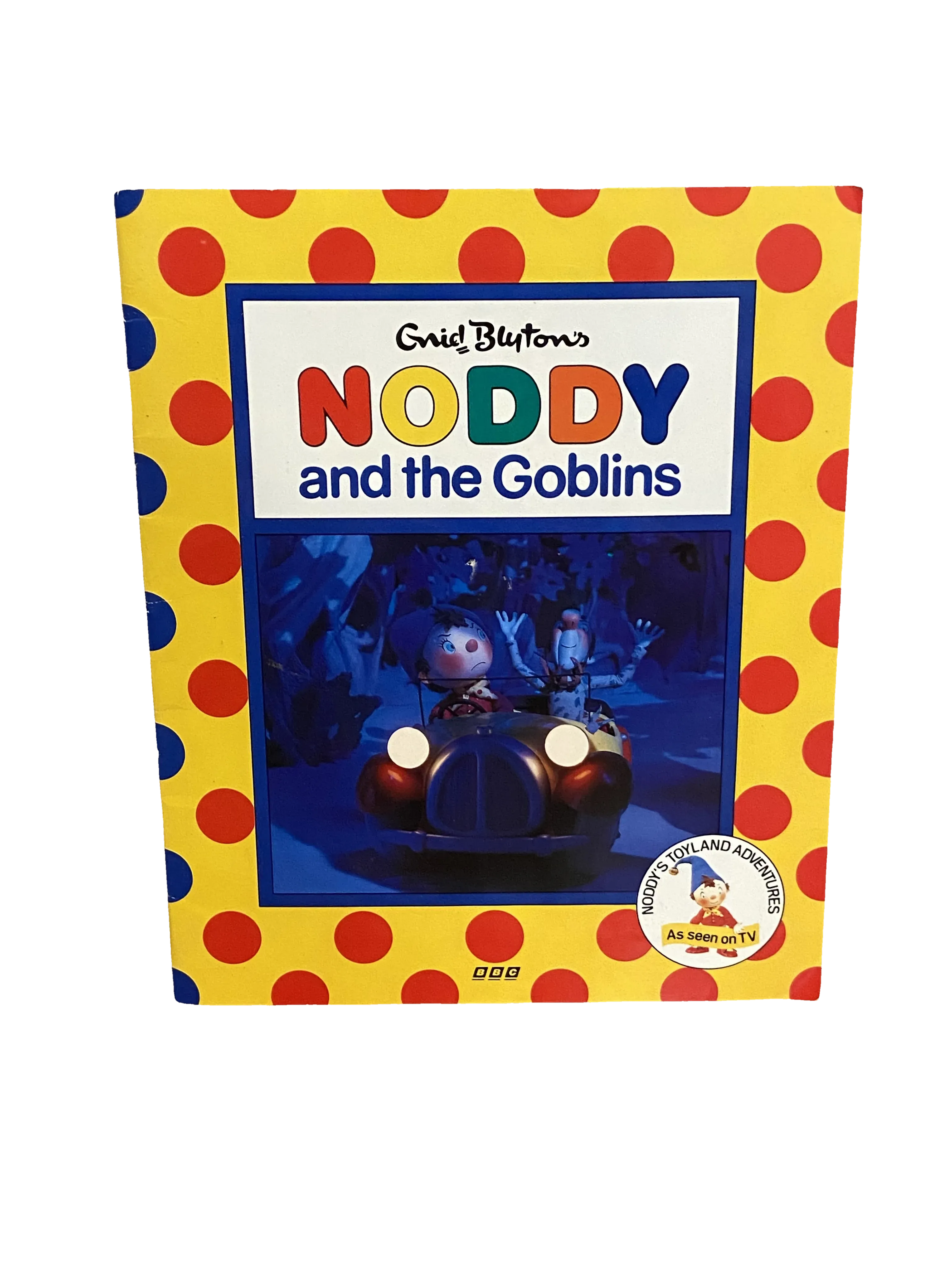 Noddy and the Goblins by Enid Blyton, Very Good condition, front cover