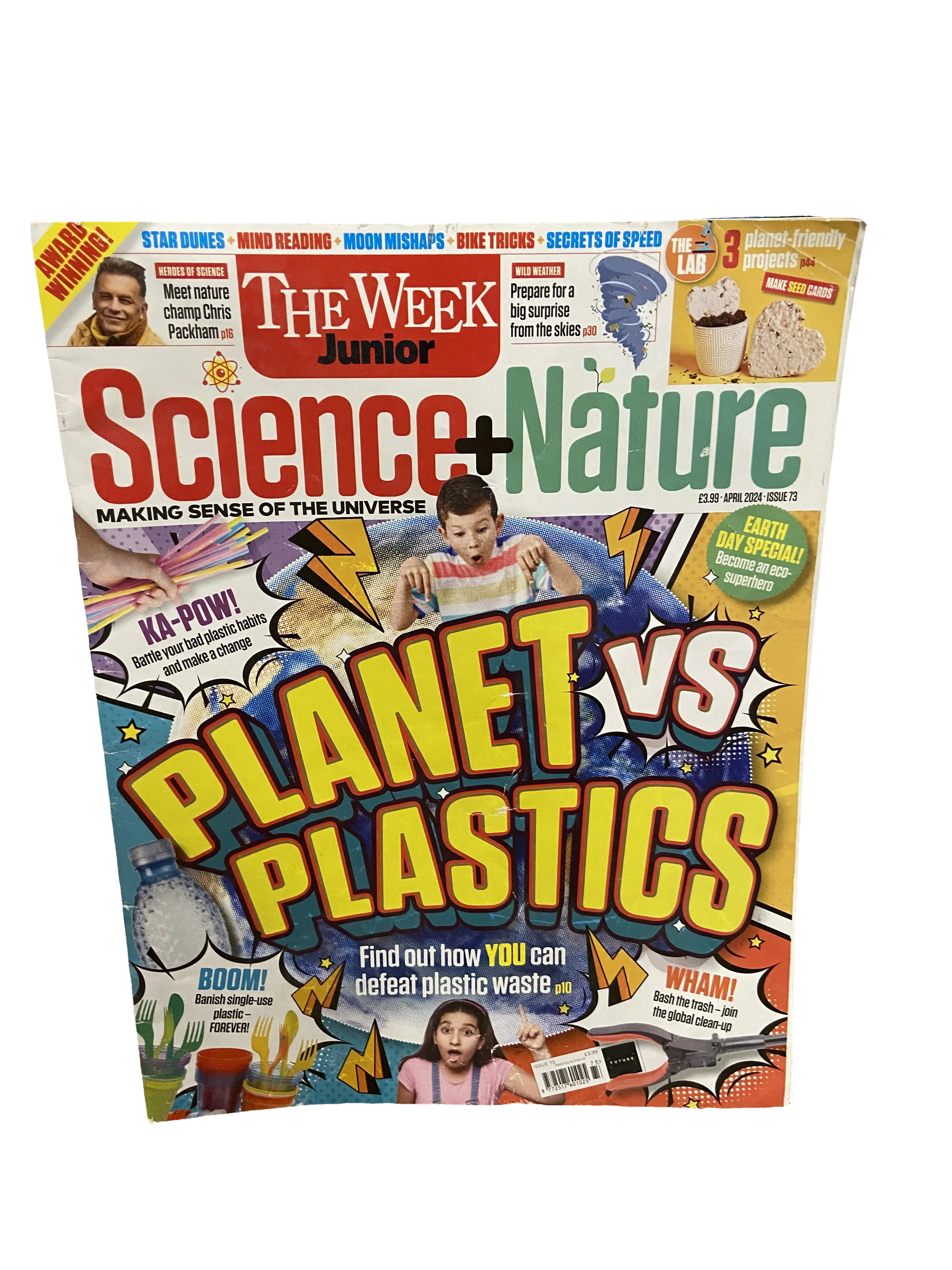 The Week Junior Science+Nature #73 — The Week Junior Science+Nature issue 73, Very Good condition, front cover