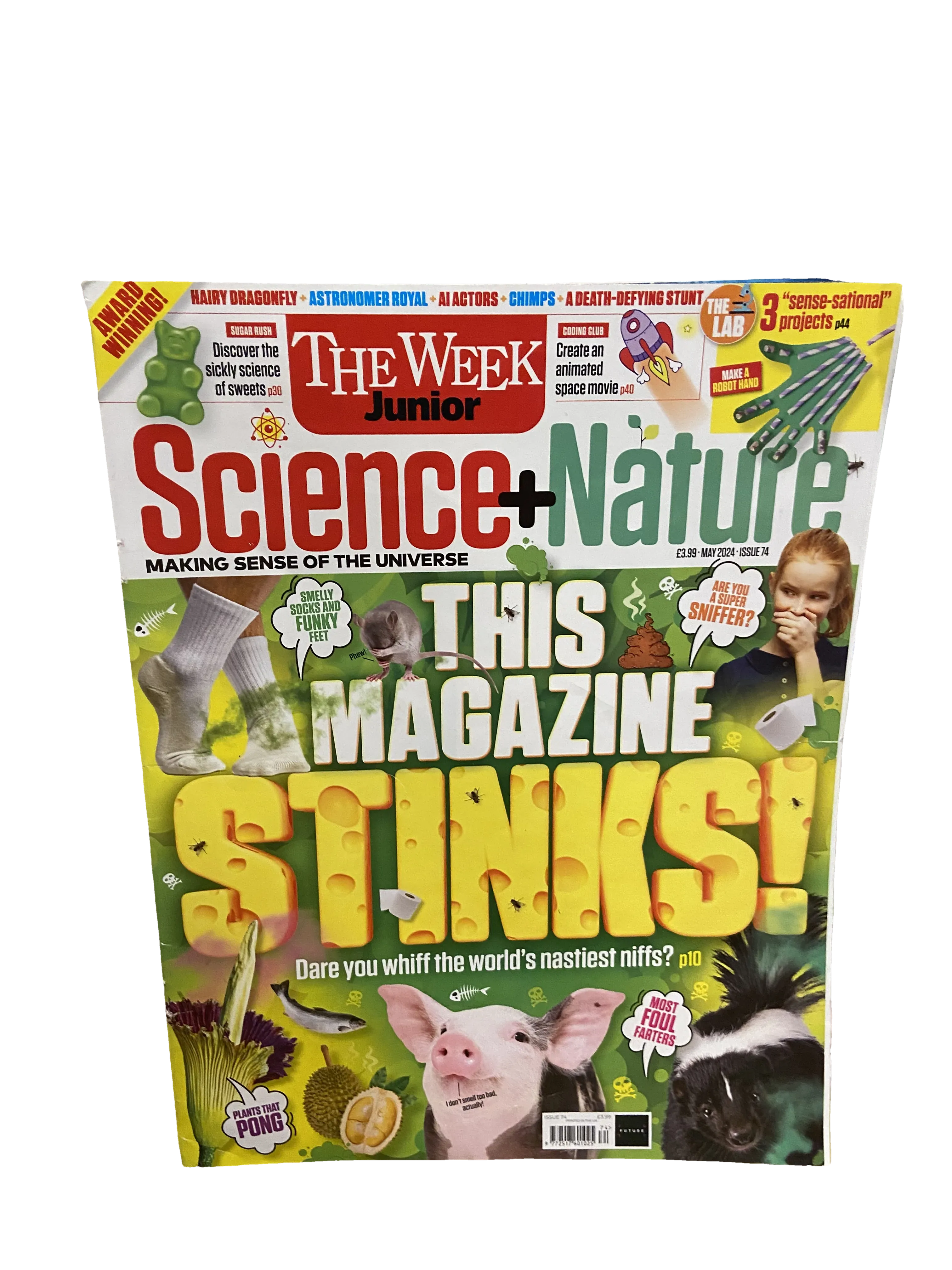 The Week Junior Science+Nature — The Week Junior Science+Nature issue 24, Very Good condition, front cover