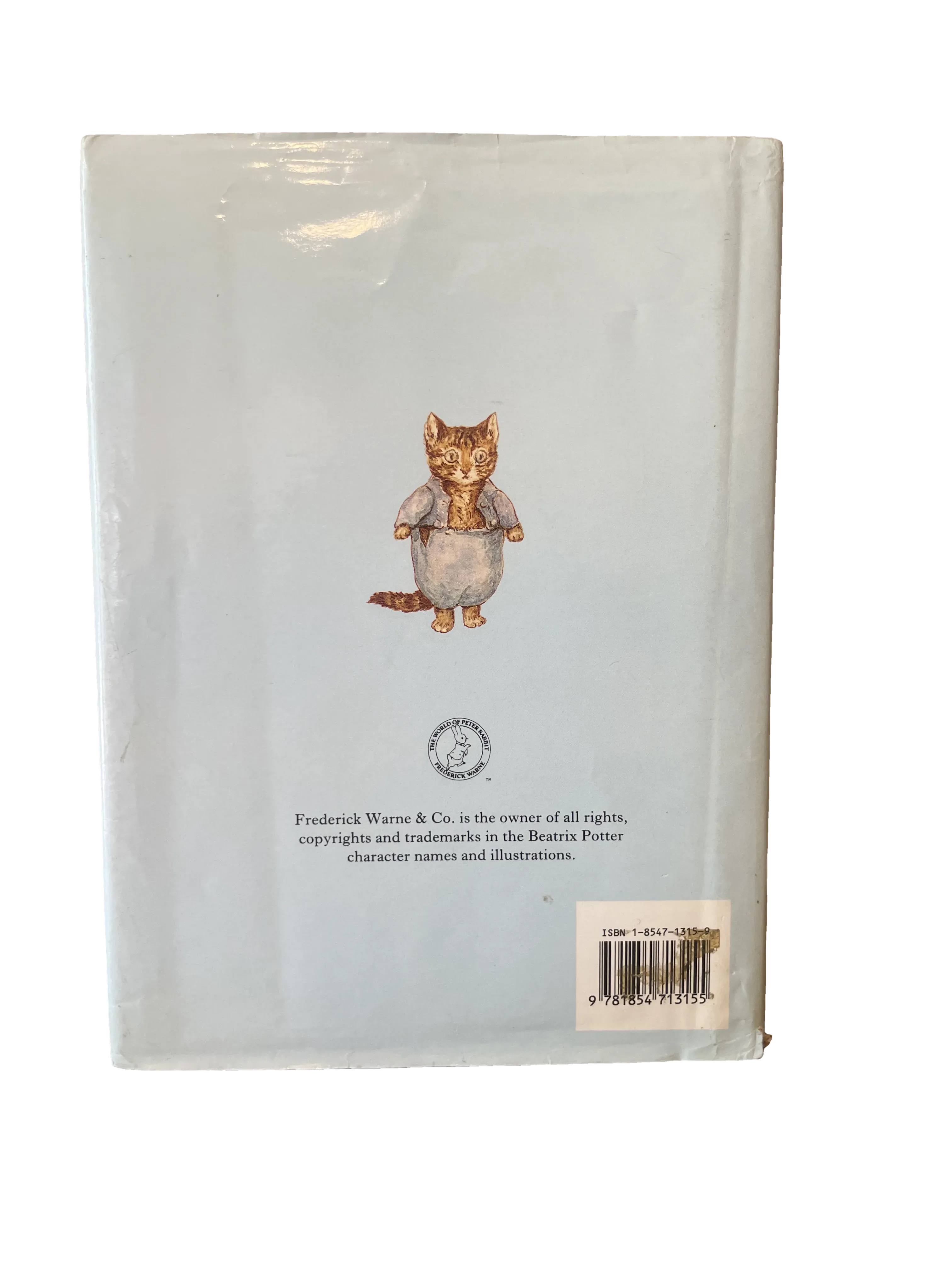 Treasured Tales from Beatrix Potter by Beatrix Potter, Fair condition, back cover