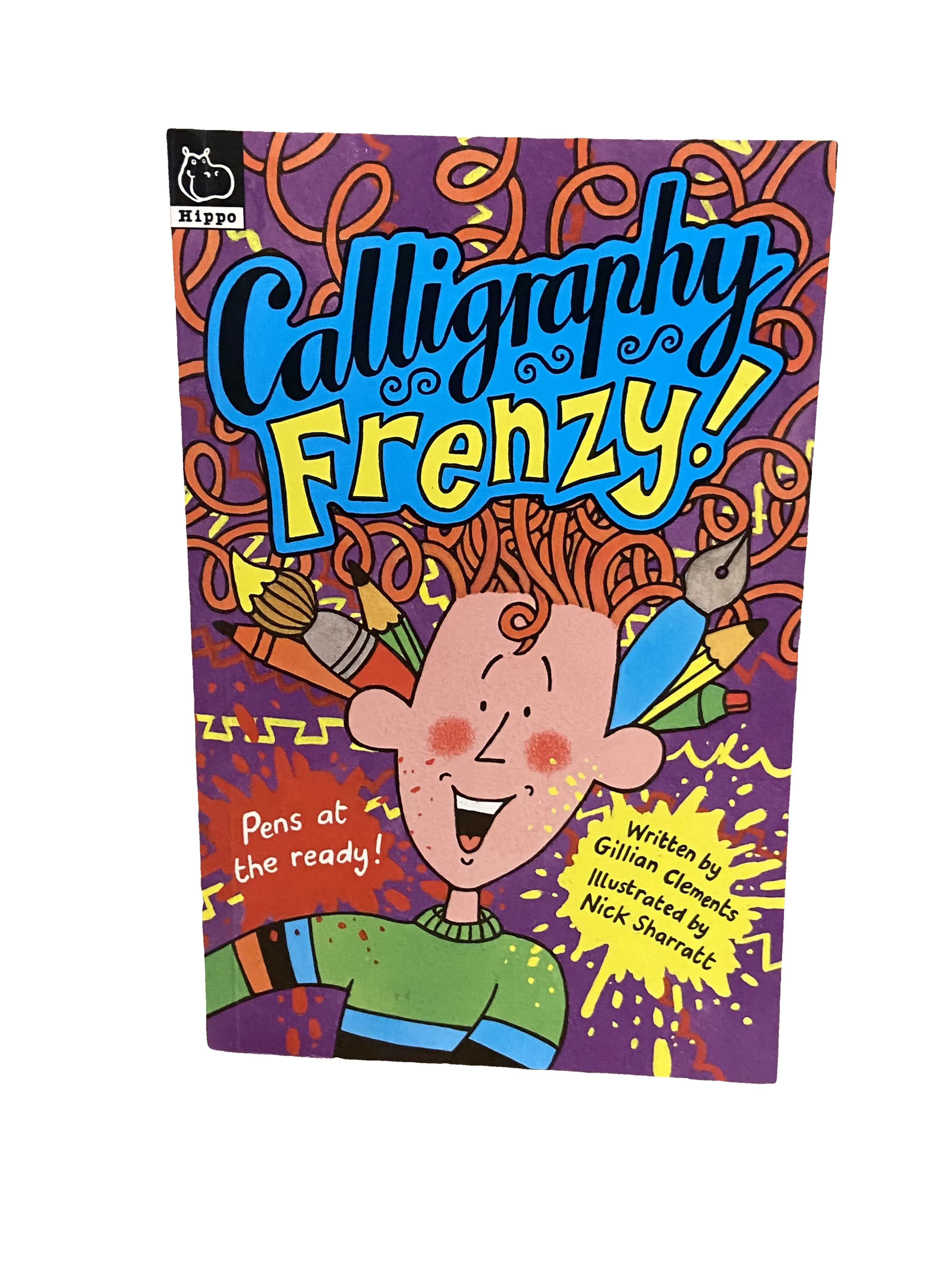 Calligraphy Frenzy! by Gillian Clements, Good condition, front cover