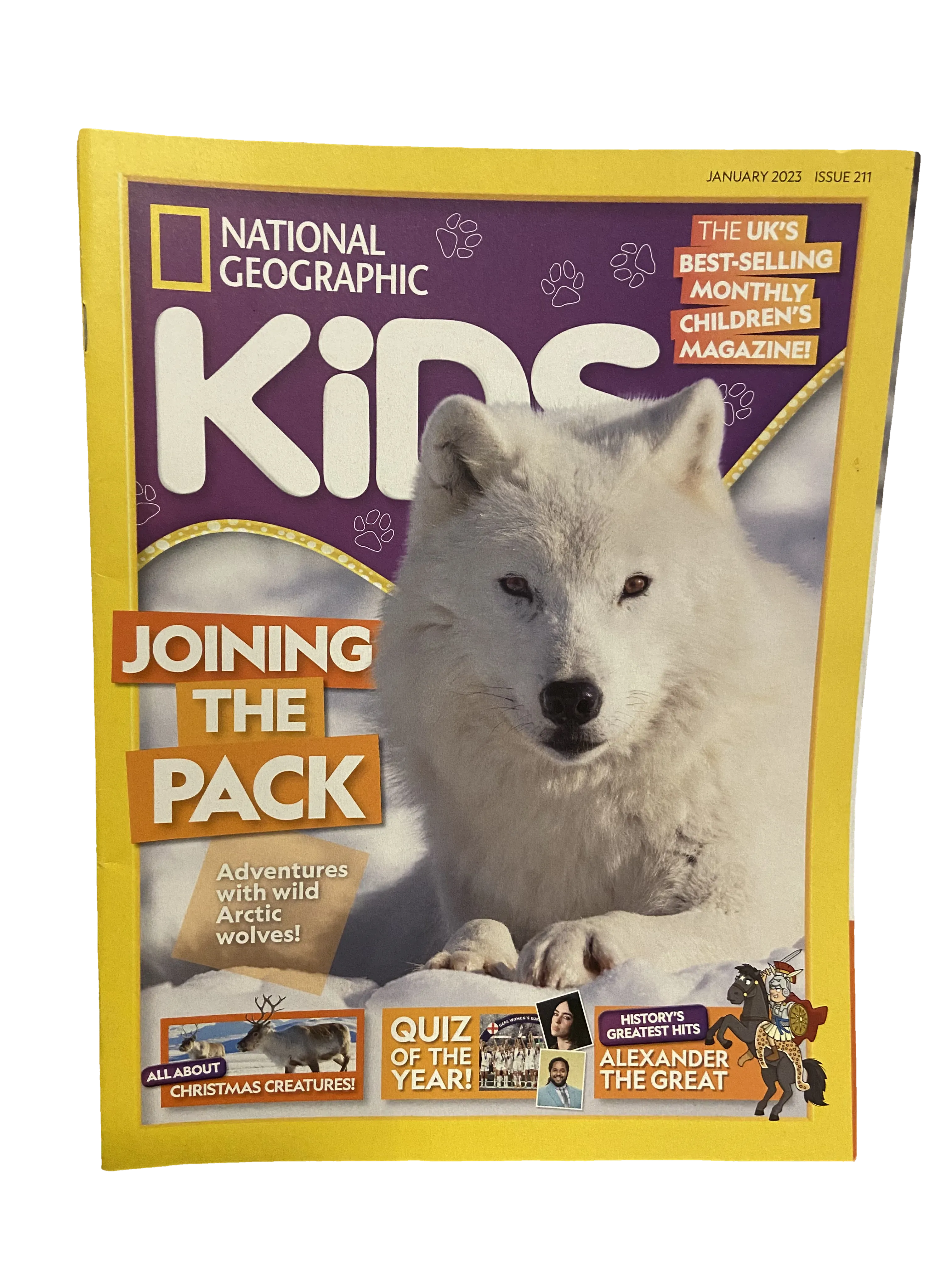 National Geographic Kids #211 — National Geographic Kids issue 211, Very Good condition, front cover