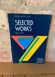 York Notes on Selected Works: Sylvia Plath front cover