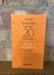 Great Speeches of the 20th Century: A Tryst with Destiny front cover