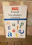 French Vocabulary Handbook front cover