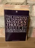 The Fontana Dictionary of Modern Thought front cover