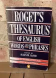 Roget's Thesaurus of English Words and Phrases front cover
