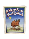 A Very First Poetry Book, Fair condition, front cover