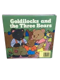 Goldilocks and the Three Bears, Very Good condition, back cover