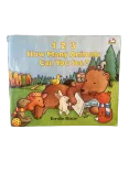 1 2 3 How Many Animals Can You See? by Emilie Boon, Fair condition, front cover