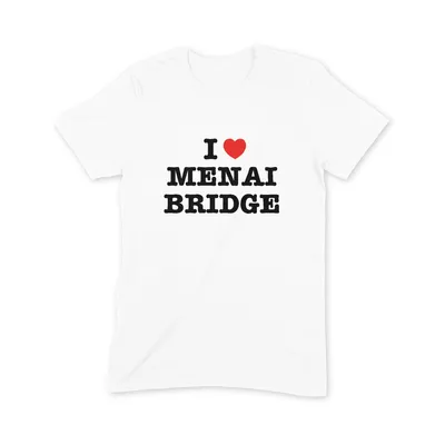 I Love Menai Bridge T Shirt - Image 3
