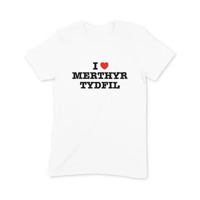 I Love Merthyr Tydfil T Shirt - Image 3