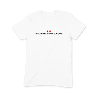I Love Michaelston-le-Pit T Shirt - Image 3