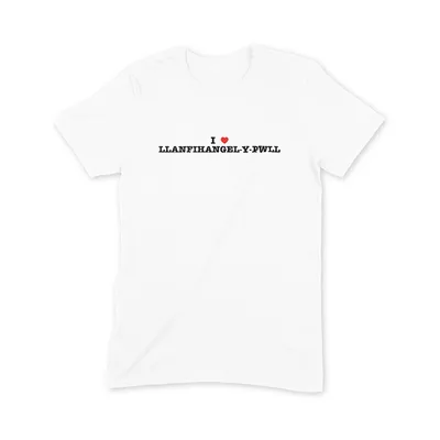 I Love Llanfihangel-y-pwll T Shirt - Image 3