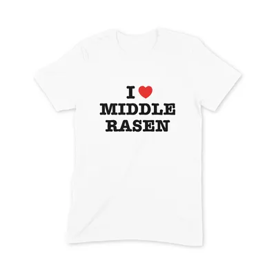 I Love Middle Rasen T Shirt - Image 3