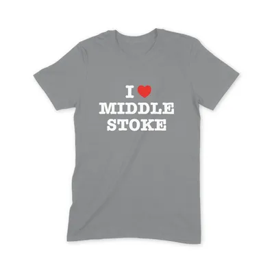I Love Middle Stoke T Shirt - Image 2