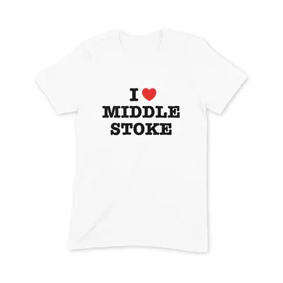 I Love Middle Stoke T Shirt - Image 3