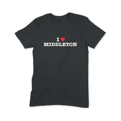 I Love Middleton T Shirt - Image 1