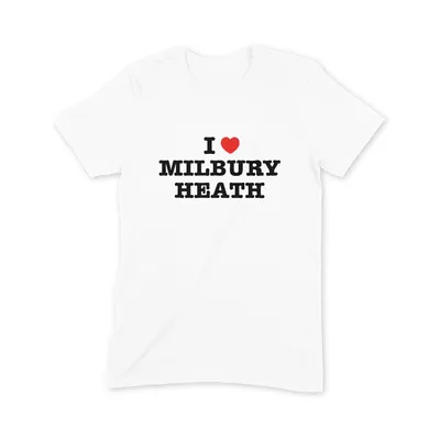 I Love Milbury Heath T Shirt - Image 3