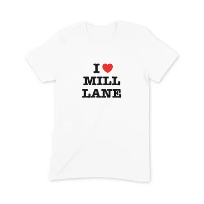 I Love Mill Lane T Shirt - Image 3