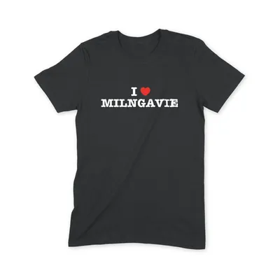 I Love Milngavie T Shirt - Image 1