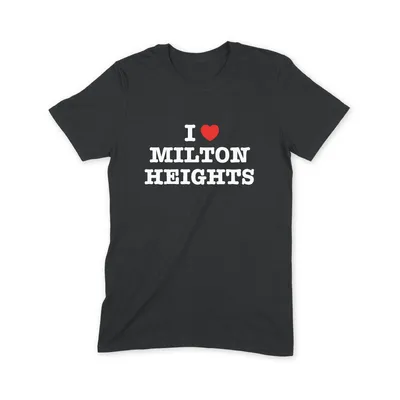 I Love Milton Heights T Shirt - Image 1
