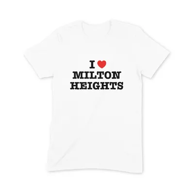 I Love Milton Heights T Shirt - Image 3