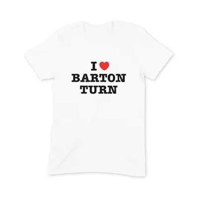 I Love Barton Turn T Shirt - Image 3