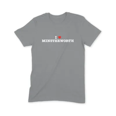 I Love Minsterworth T Shirt - Image 2