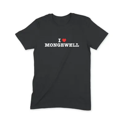 I Love Mongewell T Shirt - Image 1