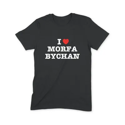 I Love Morfa Bychan T Shirt - Image 1