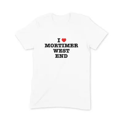 I Love Mortimer West End T Shirt - Image 3
