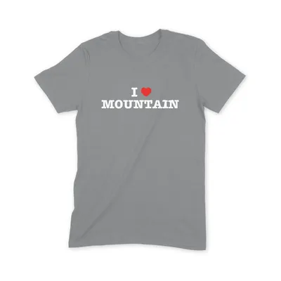 I Love Mountain T Shirt - Image 2