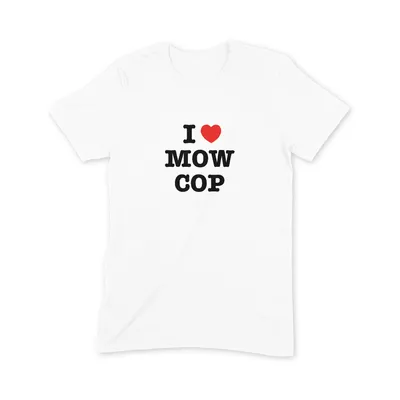 I Love Mow Cop T Shirt - Image 3