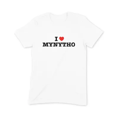 I Love Mynytho T Shirt - Image 3