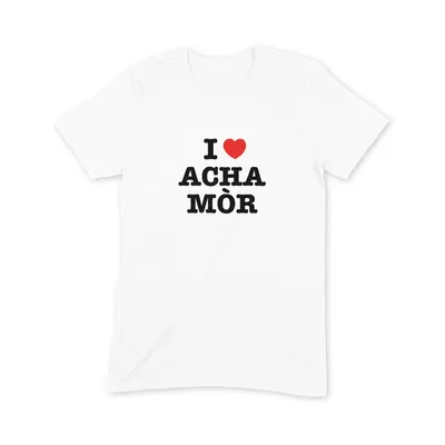 I Love Acha Mòr T Shirt - Image 3