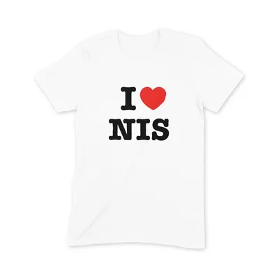 I Love Nis T Shirt - Image 3