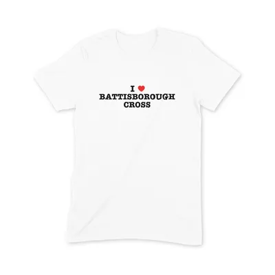 I Love Battisborough Cross T Shirt - Image 3