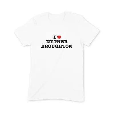 I Love Nether Broughton T Shirt - Image 3