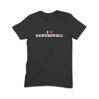 I Love Bawdeswell T Shirt - Image 1