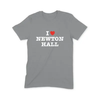 I Love Newton Hall T Shirt - Image 2