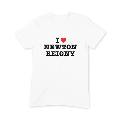 I Love Newton Reigny T Shirt - Image 3