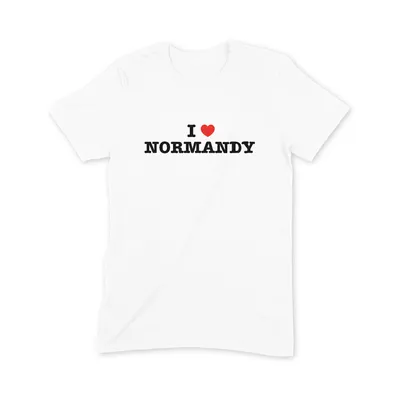 I Love Normandy T Shirt - Image 3