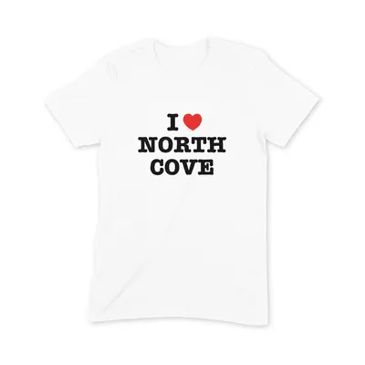 I Love North Cove T Shirt - Image 3