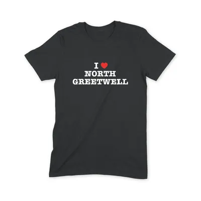 I Love North Greetwell T Shirt - Image 1