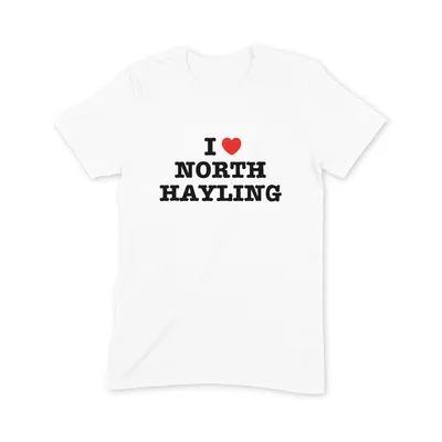 I Love North Hayling T Shirt - Image 3